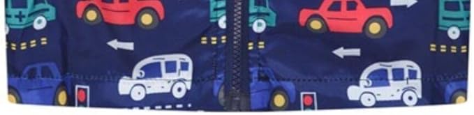 TUIJI Toddler Boys Girls Cartoon Print Zip Jacket Hooded Trench Lightweight Kids Coats Windbreaker Outdoor Cute Dust Coats