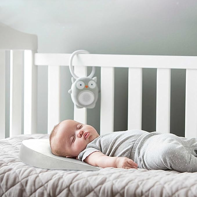 Baby Wedge Pillow for Newborn, Incline, Waterproof, Pregnancy Wedge, Premium Foam with Removable Cover, 15 x 12 x 2.6 inches