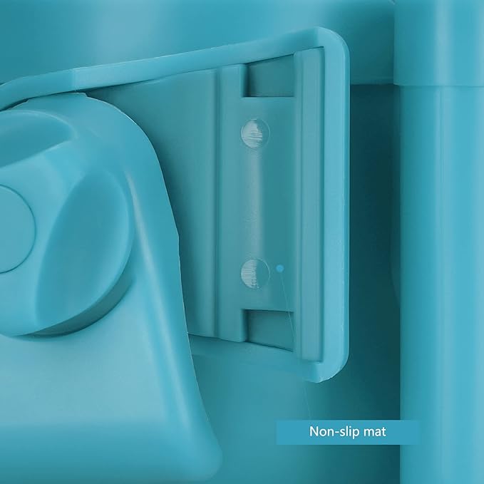 Suranew Adjustable Stroller Cup Holder with Phone Holder for Baby Stroller for Family Members, Sky Blue