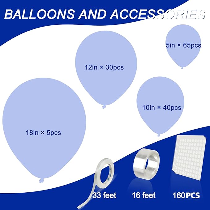 140pcs Dark Pink Round Balloons Different Sizes 18 12 10 5 Inch Latex Balloons for Arch Decoration Party Balloon Kit for Graduation Birthday Party Wedding Balloon Baby Shower Decoration