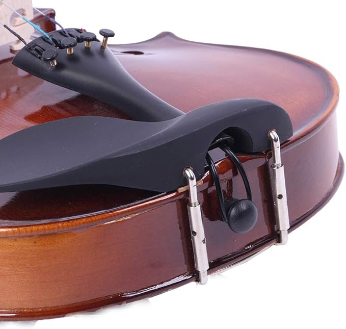 Ktaxon Violin 4/4 for Kids & Adults, Full Size Solid Wood Violin, Acoustic Fiddle with Portable Case and Accessories-Carefully Selected Solid Spruce Wood and Premium Ebony Fittings(Varnish)