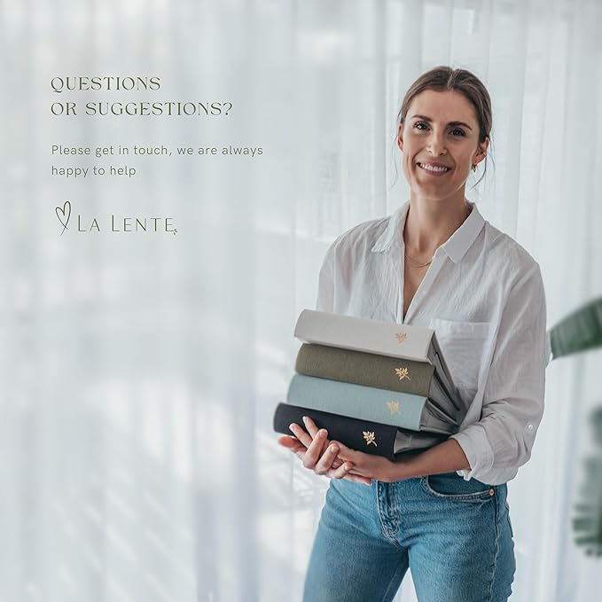 Elegant Linen Photo Album - 200 Acid-Free Pockets for 4x6 Pics - Perfect for Weddings & Gifts