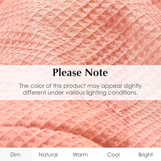Salt Earth GOTS Certified 100% Organic Cotton Throw Blanket, 108" X 90" Waffle Blankets & Throws for Bed, Throw Blanket for Couch, Modern & Cozy Blanket, All Seasons, Comfy and Soft Blanket(Sun Bay)