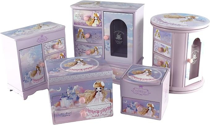 Children's Jewelry Box for Girls - Purple, Little Girl Birthday &