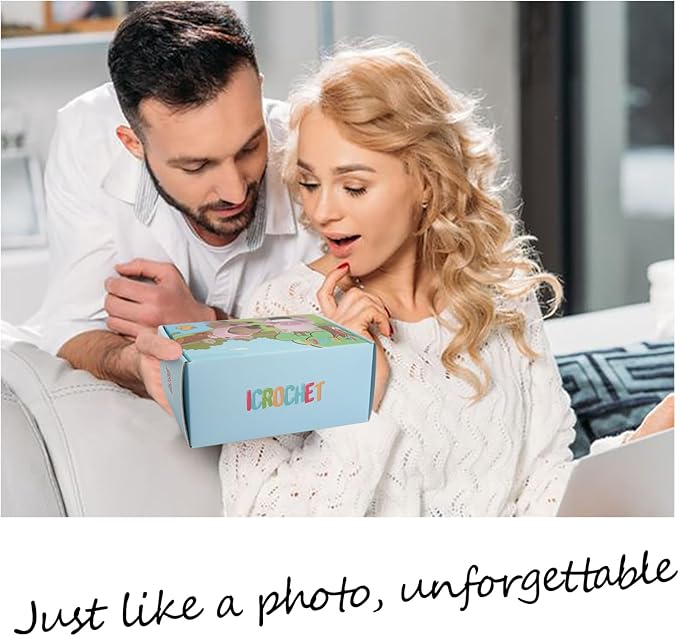 Crochet Kit for Beginners,Beginner Crocheting Animals Kits w Step-by-Step Video Tutorials, Knitting Starter Pack for Adults and Kids,2 Pack Capybara