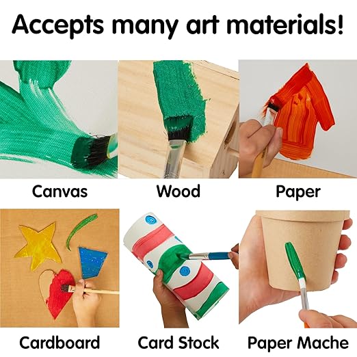 Colorations Paraben-Free Tempera Paint for Kids - 1 Gallon, Vibrant Brown. Non-Toxic and Made in the USA, Classroom Must Haves, Bulk Arts and Crafts Supplies