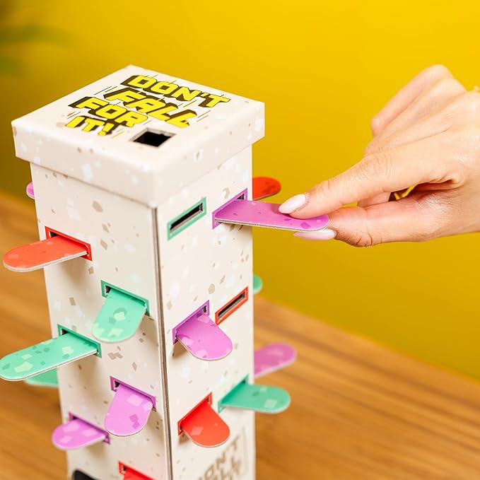 Don't Fall for It – Fun Trivia Board Game Age 3+ for Families and Kids | Hilarious Family Game for All Ages | 2+ Players, Portable and Easy to Play