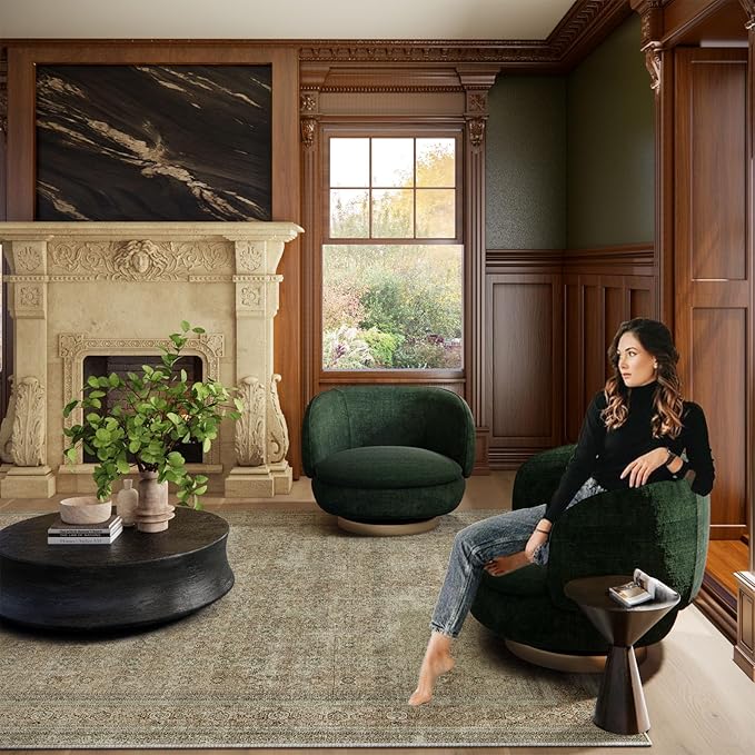 Machine Washable Small Rugs for Kitchen: Door Mat Indoor Entrance 2x3 Entryway Rug Stain Resistant Non-Slip Low Pile Soft Throw Carpet for Front Door Indoor Entrance Entry Bedroom Nursey