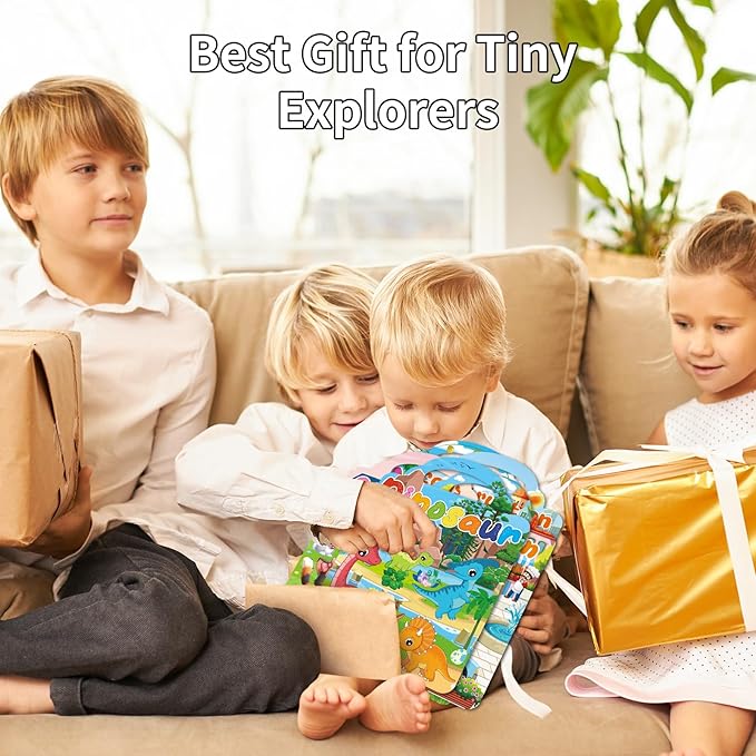 12 Set Reusable Sticker Books for Toddlers 2-4 1-3, Kids 3D Puffy Sticker Activity Books, Birthday Party Favors Goodie Bags Stuffer