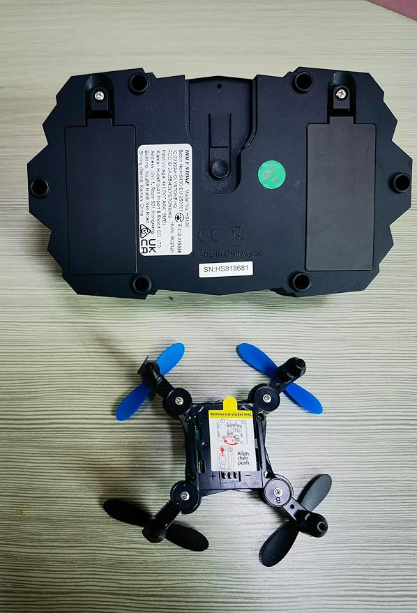 Holy Stone HS190 Foldable Mini Drone for Kids Beginners, RC Nano Quadcopter with Altitude Hold, 3D Flips, High Speeds Rotation, Headless Mode, Throw to Go, One Key Return, Great Gift Toys for Boys and Girls, Blue