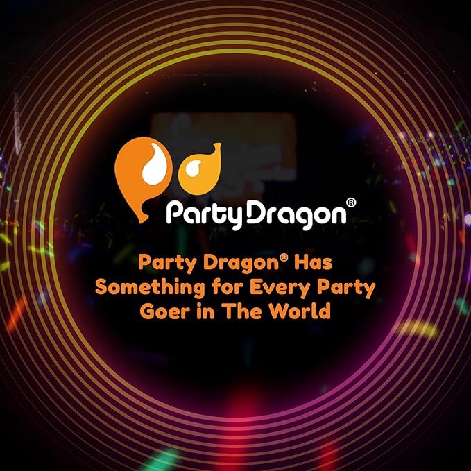 Glow Fever Glow in The Dark Sticks - 100 ct 6" Glow Sticks Bulk Party Pack with End Caps & Lanyards - Glow Party Favors for Concert, Festival, & Wedding Neon Light Sticks by Party Dragon, Yellow