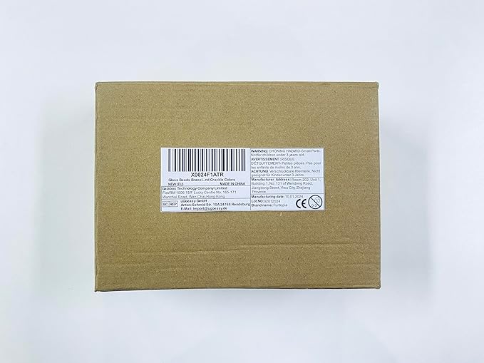 Funtopia 8mm Glass Beads Bracelet Making Kit, 1540pcs 70 Colors Crystal Beads for Jewelry Making, Round Glass Beads for Bracelets and DIY Crafts, Solid and Crackle Colors