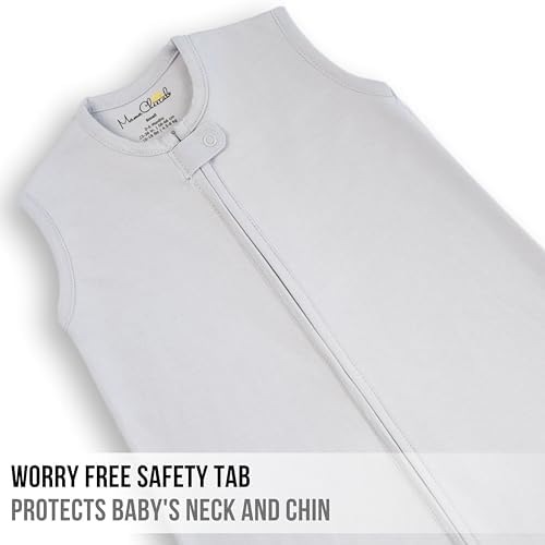 Mama Cheetah Baby Sleep Sack 0.5 TOG, Organic Cotton Baby Wearable Blanket, Swaddle Transition Baby Sleeping Bag, Boy Girl Newborn Infant, XXL (24-48 M)