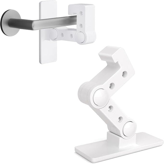 Child Proof Door Lever Lock - Door Locks for Kids Safety - Door Knob Child Proof - Baby Proofing 3M Adhesive - Door Handle Child Proof - White Baby Safety Locks for Toddlers - 1 Pack