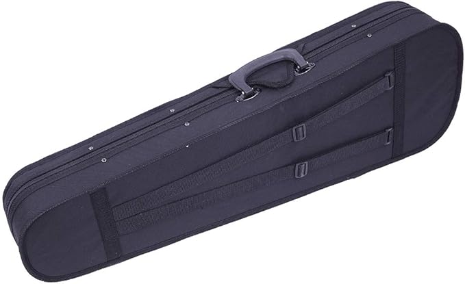 Ktaxon Violin 4/4 for Kids & Adults, Full Size Solid Wood Violin, Acoustic Fiddle with Portable Case and Accessories-Carefully Selected Solid Spruce Wood and Premium Ebony Fittings(Varnish)