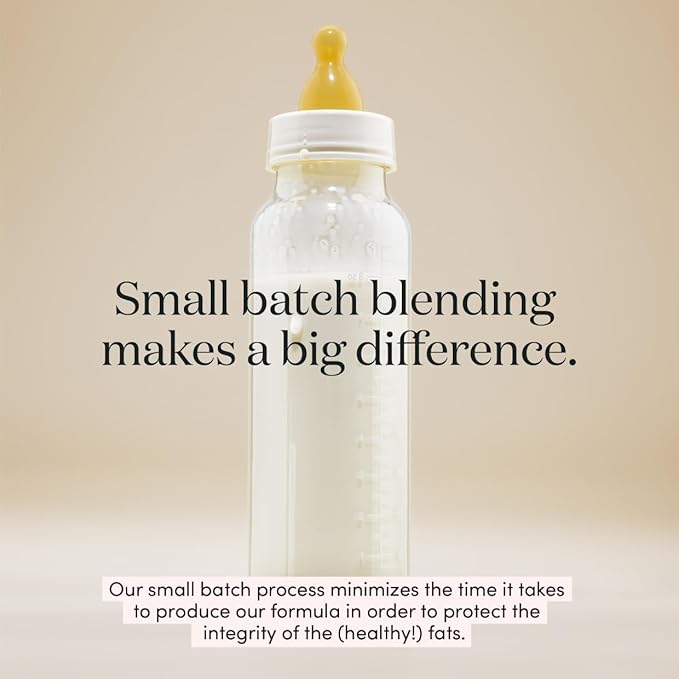 Infant Formula Powder for Infants 0-12 Months, Made With Organic Whole Milk, Clean Label Project Certified, Closest-to-Breast Milk Baby Formula Patented Protein Blend, 24 Ounce (Pack of 6)