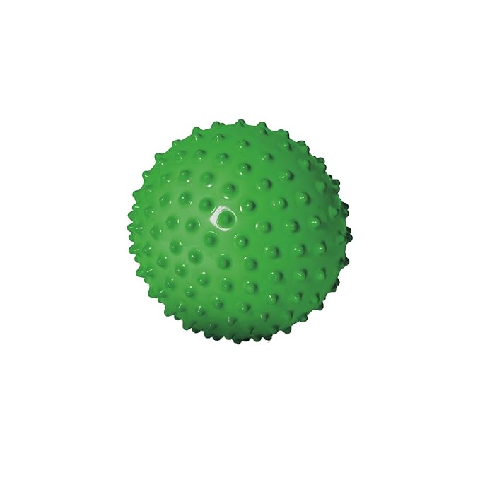 Edushape Original Sensory Ball for Baby - 7" Green Color Ball Enhances Gross Motor Skills for Kids 6 Months & Up