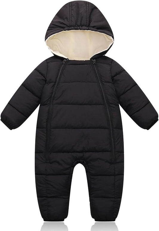 Toddler Snow Suit Baby Snowsuit Infant Boy Winter Coat Girl Puffer Clohtes 0-2T