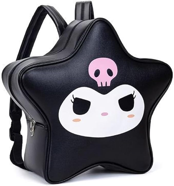 FENGJINRUHUA Cute Cartoon Teens 3D Small Star y2k Backpack Boys Girls Schoo Bag Lightweight Waterproof Bookbags