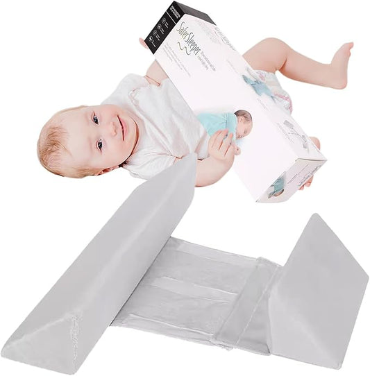 Baby Side Sleeper Weddge Breathable Pillow, Removable and Washable Breathable Bedding Set Collection Size Memory Foam (Adjustable Fill) Bed Pillows Set