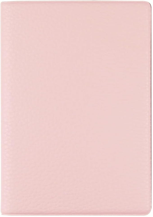 Fenice Classic Passport Cover Holder Wallet Case for Travel Essential RFID Blocking Vegan Leather Waterproof (PINK)
