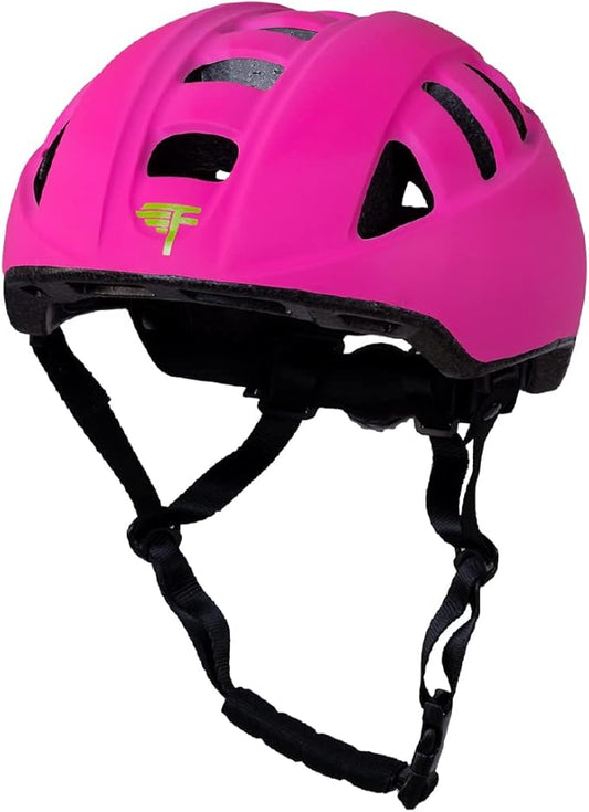 Flybar Kids Bike Helmet - Dual Certified Adjustable Dial, Lightweight Skateboard Helmet, Roller Skating, Pogo, Electric Scooter, Snowboard, Youth and Toddler Helmet, Boys & Girls 3-14