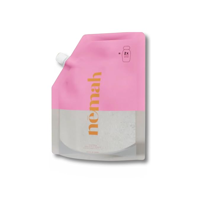 Nemah - 2-in-1 Baby Soap and Shampoo Refill - Tear-Free Baby Body Wash and Shampoo with Actismart Chamomile, Jojoba Oil, & Activera Aloe - Vegan & Cruelty-Free - 21.97 fl. oz.