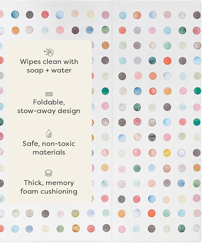 Foldable Baby Tumbling Mat – Foldable Kids Play Mat | Durable, Stylish, and Cushioned Design