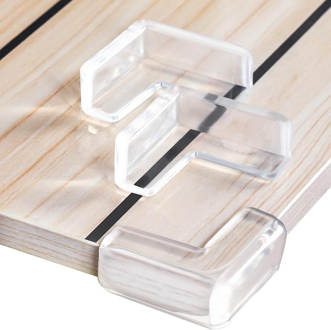 20 Pack Table Corners, Corner Guards, Clear Corner Protectors, Corner Protectors, Baby Proof Corner Guards Stop Child Head Injuries Tables, Furniture & Sharp Corners Baby Proofing (L-Shaped)