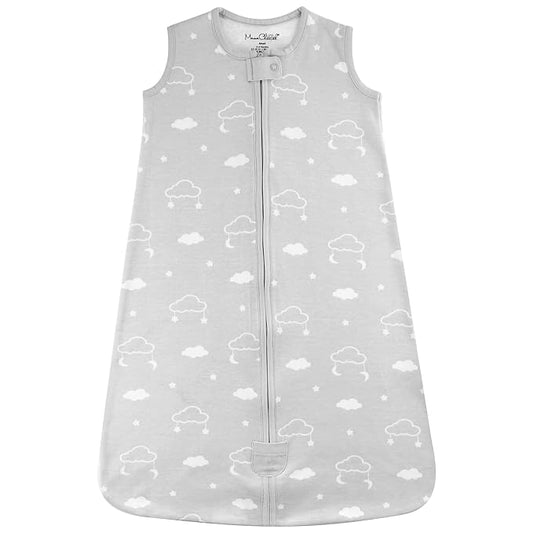 Baby Sleep Sack 1.0 TOG, Organic Cotton Baby Wearable Blanket with Two-Way Zipper, Swaddle Transition Baby Sleeping Bag, All-Season Sleep Sack for Newborn Infant Toddler Boy Girl, 18-24 Months, 1-Pack