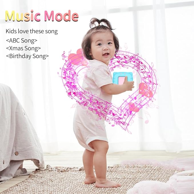 Educational Learning Toys - 520 Sight Words Talking Flash Cards, Autism Sensory Toys, Pocket Speech for Toddlers, Birthday Gift for 1 2 3 4 5 6 Year-Old Girls, Pink