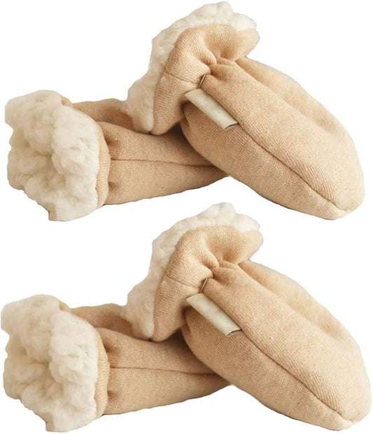 Baby Mittens Sherpa Lined Fleece 0-24 Months Winter
