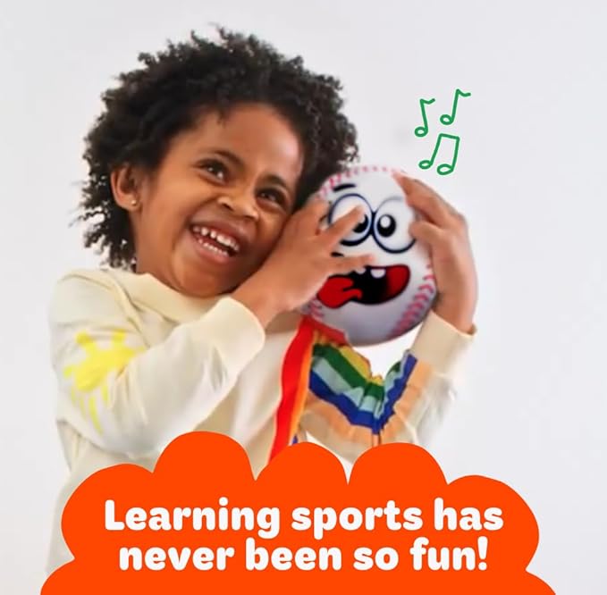 Move2Play, Hilariously Interactive Toy with Music & Sound Effects | Birthday Gift for Boy & Girl | Ball for Toddler & Baby | 6, 12, 18+ Months | 1, 2, 3+ Year Old