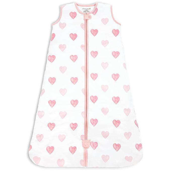 Mama Cheetah Baby Sleep Sack 2.5 TOG, Winter Baby Sleeping Bag with 2-Way Zipper, Organic Cotton Swaddle Transition Wearable Blanket for Boy Girl Infant Toddler, 18-24 Months, 1-Pack