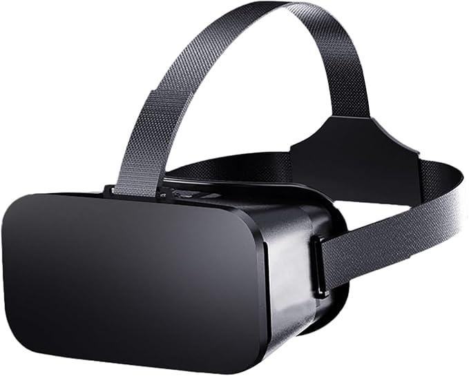 VR Headset for Phone, Anti-Blue Lens PD & Fl Adjustable Virtual Reality Goggles Set for Kids and Adults, Compatible with iPhone 16/15/14/13/12 Samsung Android 4.5-6.7"