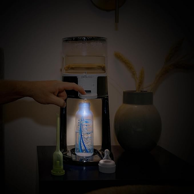 Dr. Brown's Insta-Prep Warm Water Dispenser with Baby Formula Mixing Pitcher, 32oz Orange