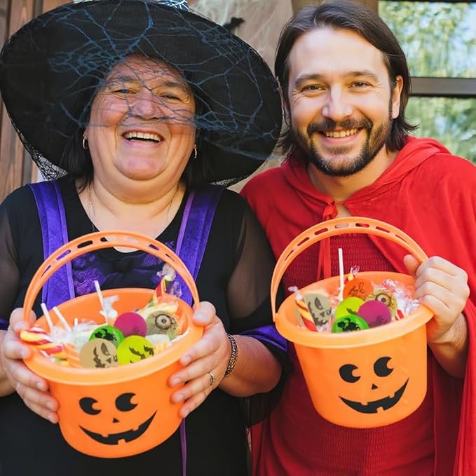 Halloween Decorations, Glow in The Dark Balls, 72 Packs , Party Favors and Goodie Bag Fillers