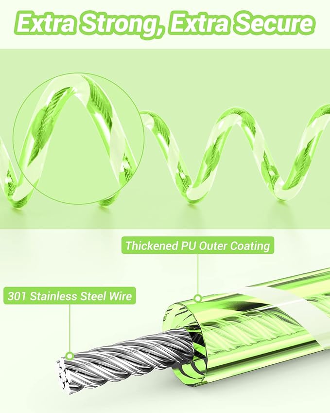 Dr.meter Anti Lost Wrist Link, 2 Pack Toddler Safety Leash with Key Lock, Reflective Child Walking Harness - Dual 8.2ft Length Blue & Green Kids Leash for Supermarket Mall Airport Amusement Park Zoo