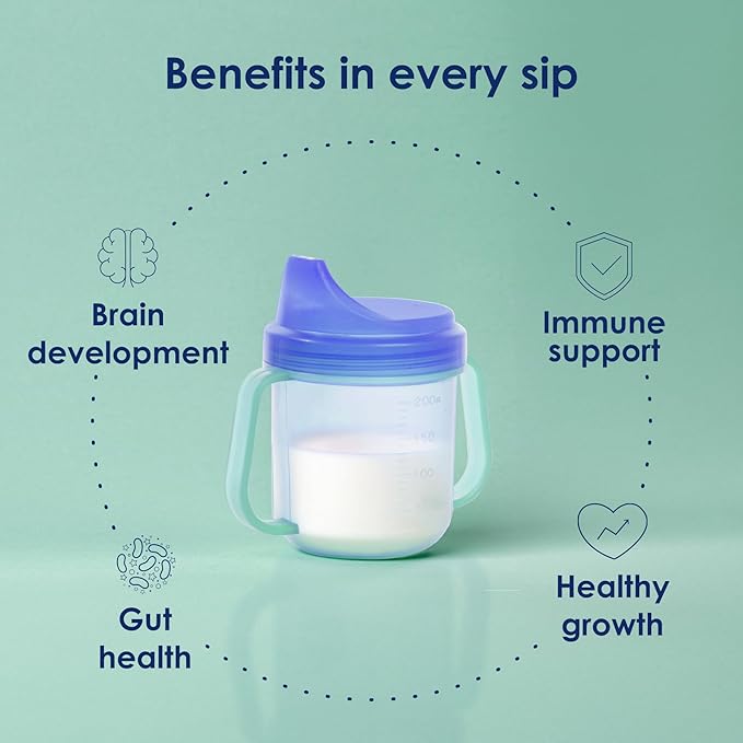 Kabrita Goat Milk Toddler Nutrition, 12-24 Months - Easy to Digest, Contains Vitamin D, Calcium, Iron, DHA, Non-GMO - Gentle on Sensitive Tummies - Supports Gut Health & Sleep - 28oz.