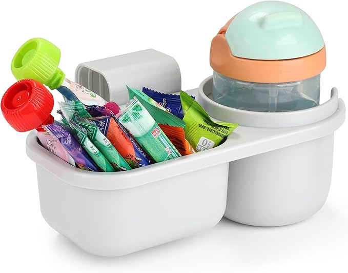 Accmor Child Cup Holder Snack Tray for Convertible Car Seats, Universal Child Cup Holder Compatible with Most Baby Car Seat Models