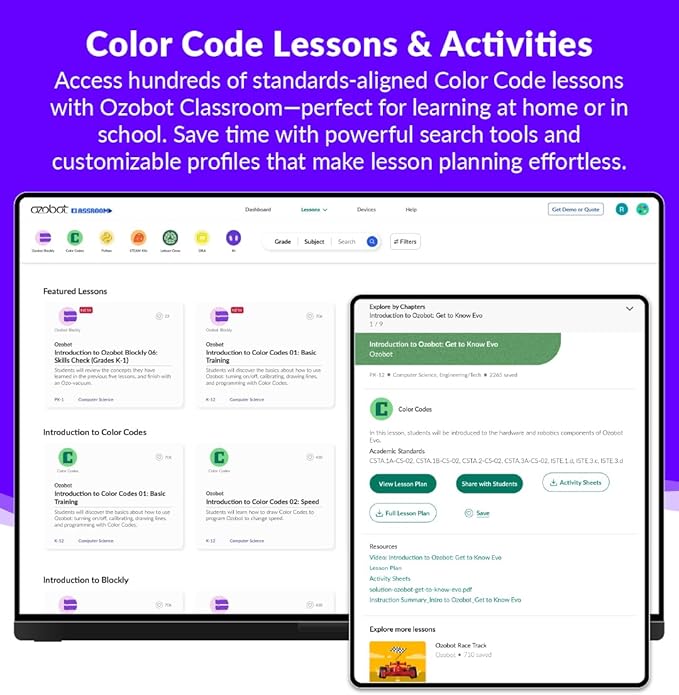 Color Coding Markers: Color Variety for Creative STEM Education, Ideal for Classroom & Home, Enhances Problem-Solving & Critical Thinking Skills, Suitable for Ages 6+, Dual-Sided, 5-Pack