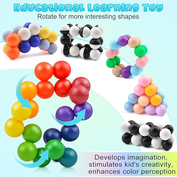 3PCS Sensory Fidget Toys for Adults Toddlers Kids,Autism Sensory Toys for Autistic Children , Calm Down Corner Classroom Toys, Stocking Stuffers Present for Kids Boys Girls 3+ Year Old Age(B)