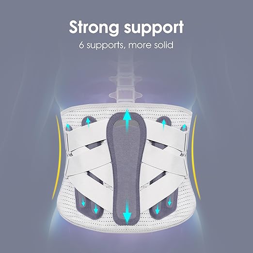 Elastic Abdominal Binder Lower Waist Support Belt, Post Surgery Postpartum Belly Band Wrap Back Support Belt Stomach Compression Wrap Waist Recovery for Men and Women (X-Large)