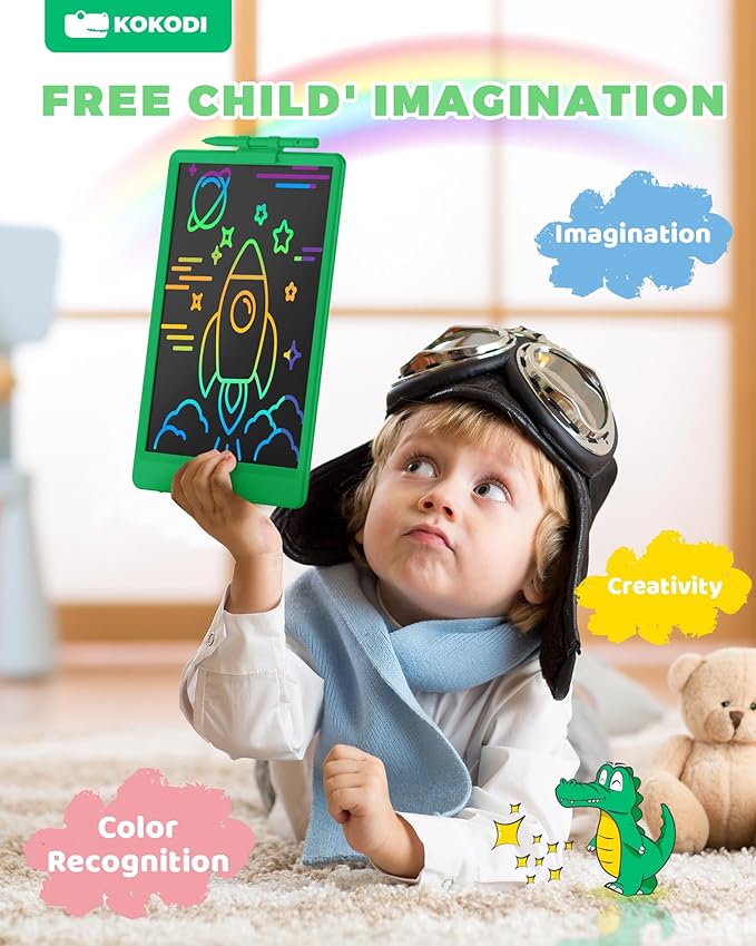 KOKODI 10 Inch LCD Writing Tablet-Green