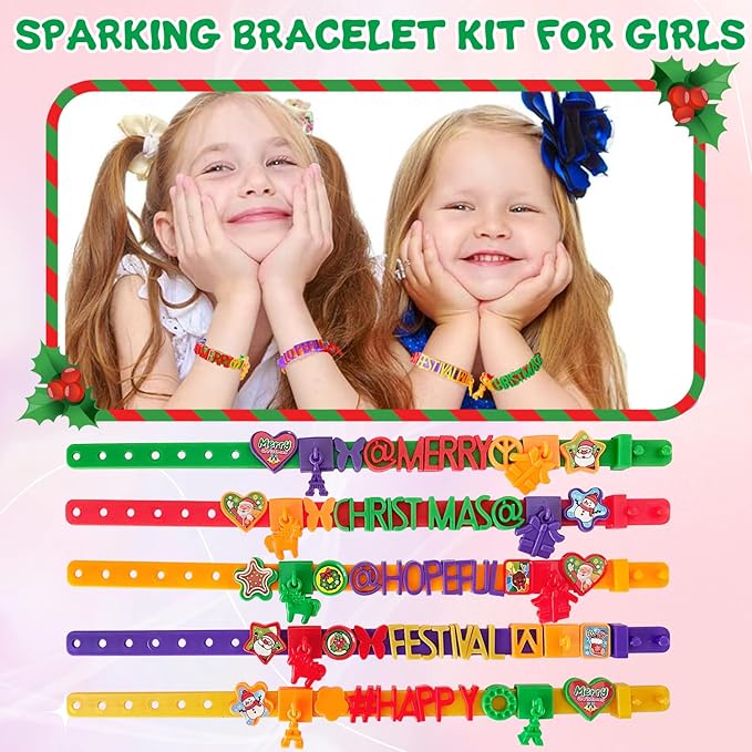 Art & Craft Kits for Kids, DIY Friendship Bracelet Making Kit for Girls, Jewelry Making, Halloween Gifts for Ages 5-12, Toys for Ages 5, 6, 7, 8, 9, 10, 11, 12 Years Old, Party Craft Activity