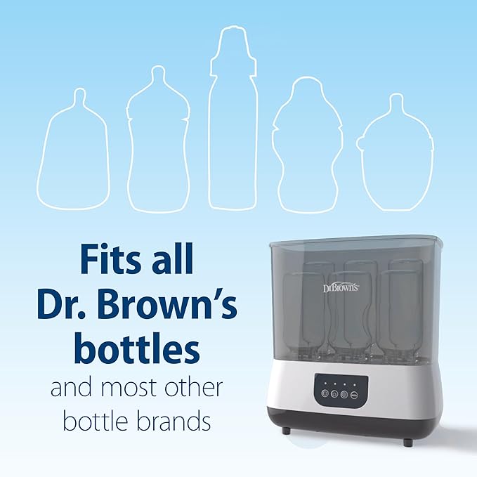 Dr. Brown's All-in-One Sterilizer and Dryer for Baby Bottles, Parts & Other Newborn Essentials