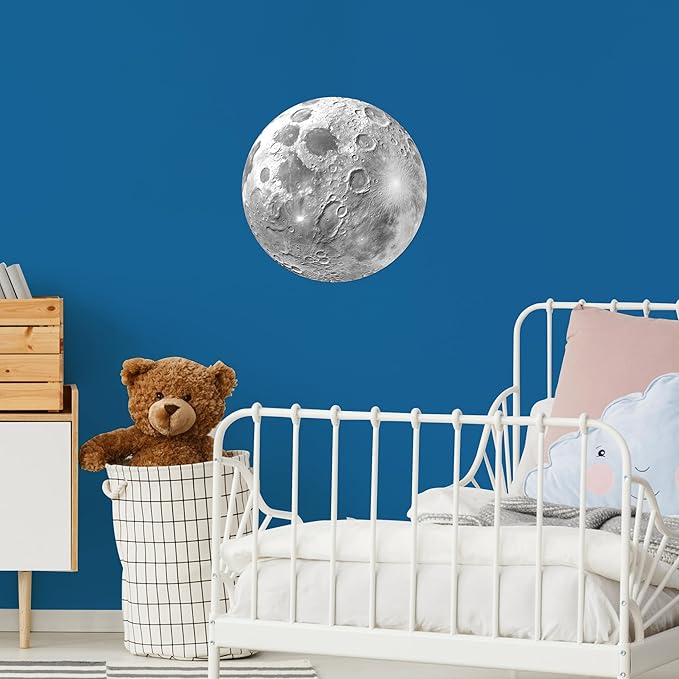 Glow in The Dark Sun for Ceiling, Luminous Planet Wall Sticker, Kids Bedroom Wall Decal, Sticky Fluorescence Sun, Gift for Boys and Girls (Green)