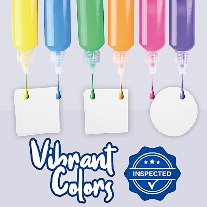 Spin Art Machine Variable Speed, Battery Operated Spinner - Paint Spinner with Splatter Guard, Washable Paint, Spin Art Kit, Stem Toys, Arts and Crafts