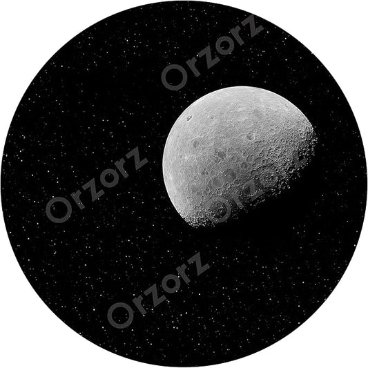 Orzorz Slide Discs Star Projector Galaxy Light Home Planetarium Projector (Work Star Projector) (Moon)