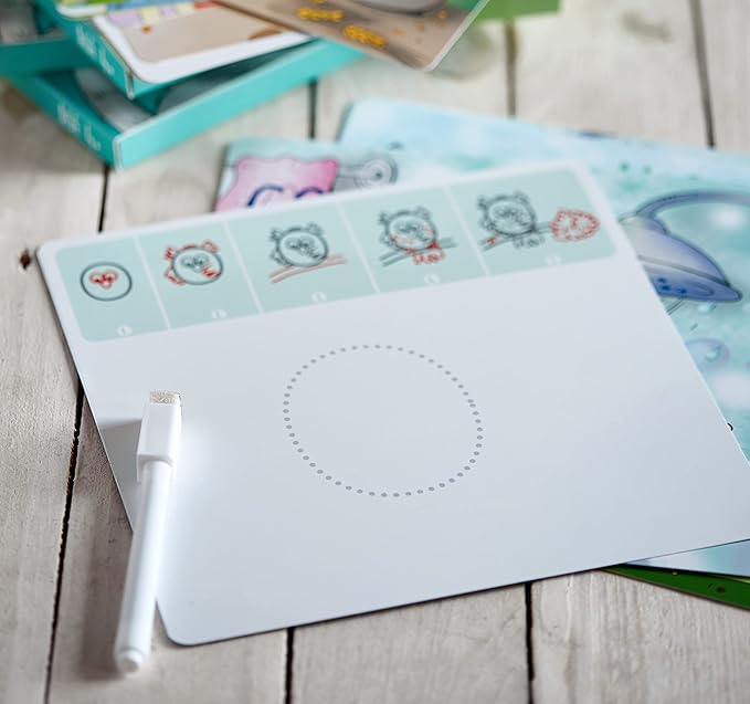 Drawing with Alphabet Learning Letters Tracing ABC Handwriting Toys Set Educational Game Birthday Gift for Preschool Activities Girl Boy 3-6 Years Old Kids